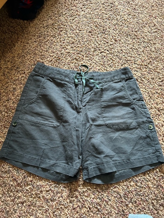 J. Crew Pants - J. Crew Gray/Light Black Drawstring Utility/Hiking Shorts